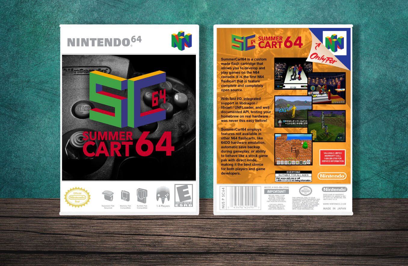Summer Cart 64, Case Color: White