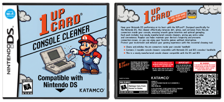 1up Card DS Console Cleaner