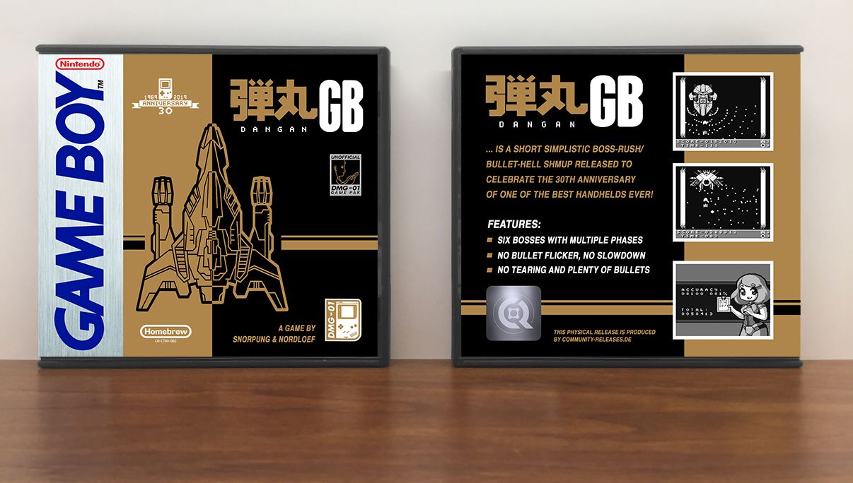 Dangan GB, Artwork Spine Color: Chrome