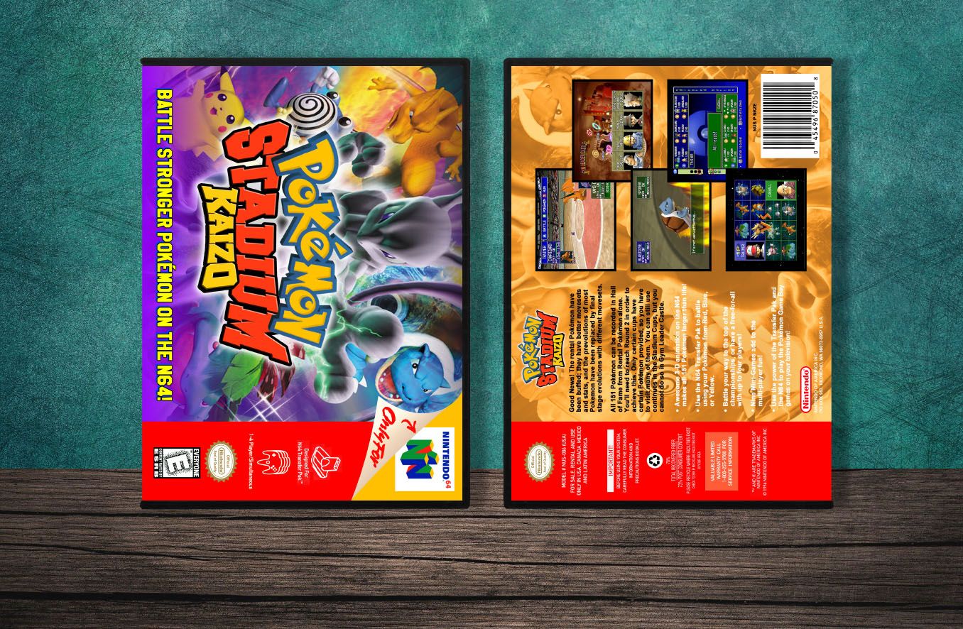 Pokemon Stadium Kaizo, Case Color: DARK GREY (OEM DS CASE COLOR)
