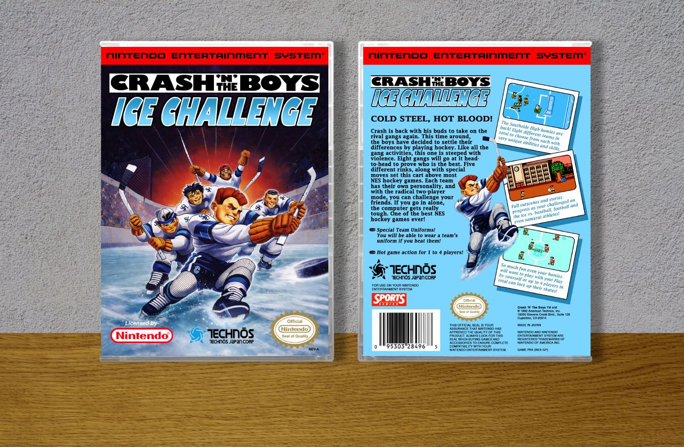 Crash 'N the Boys: Ice Challenge, Case Color: CLEAR (Transparent)