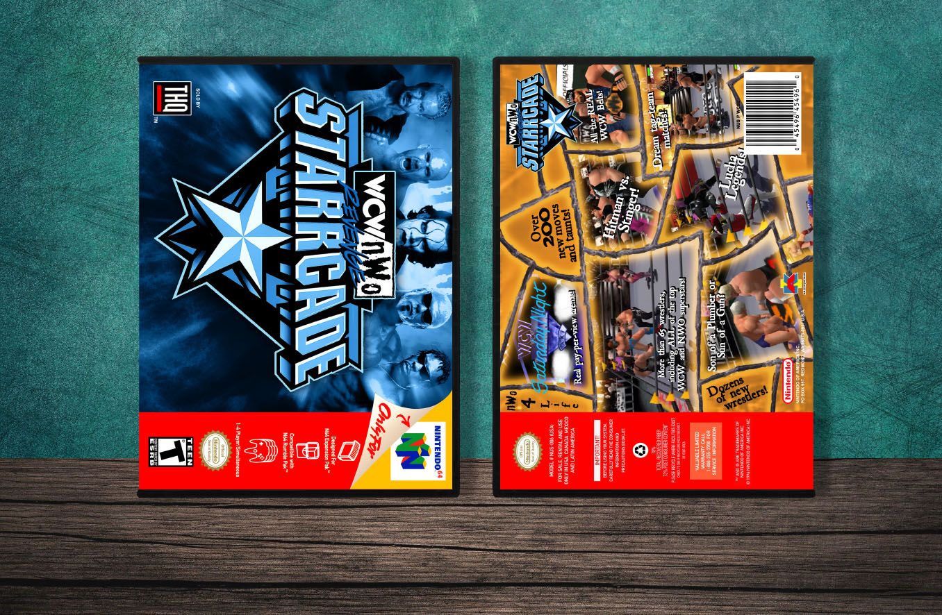 WCW vs NWO Revenge Starrcade, Case Color: DARK GREY (OEM DS CASE COLOR)