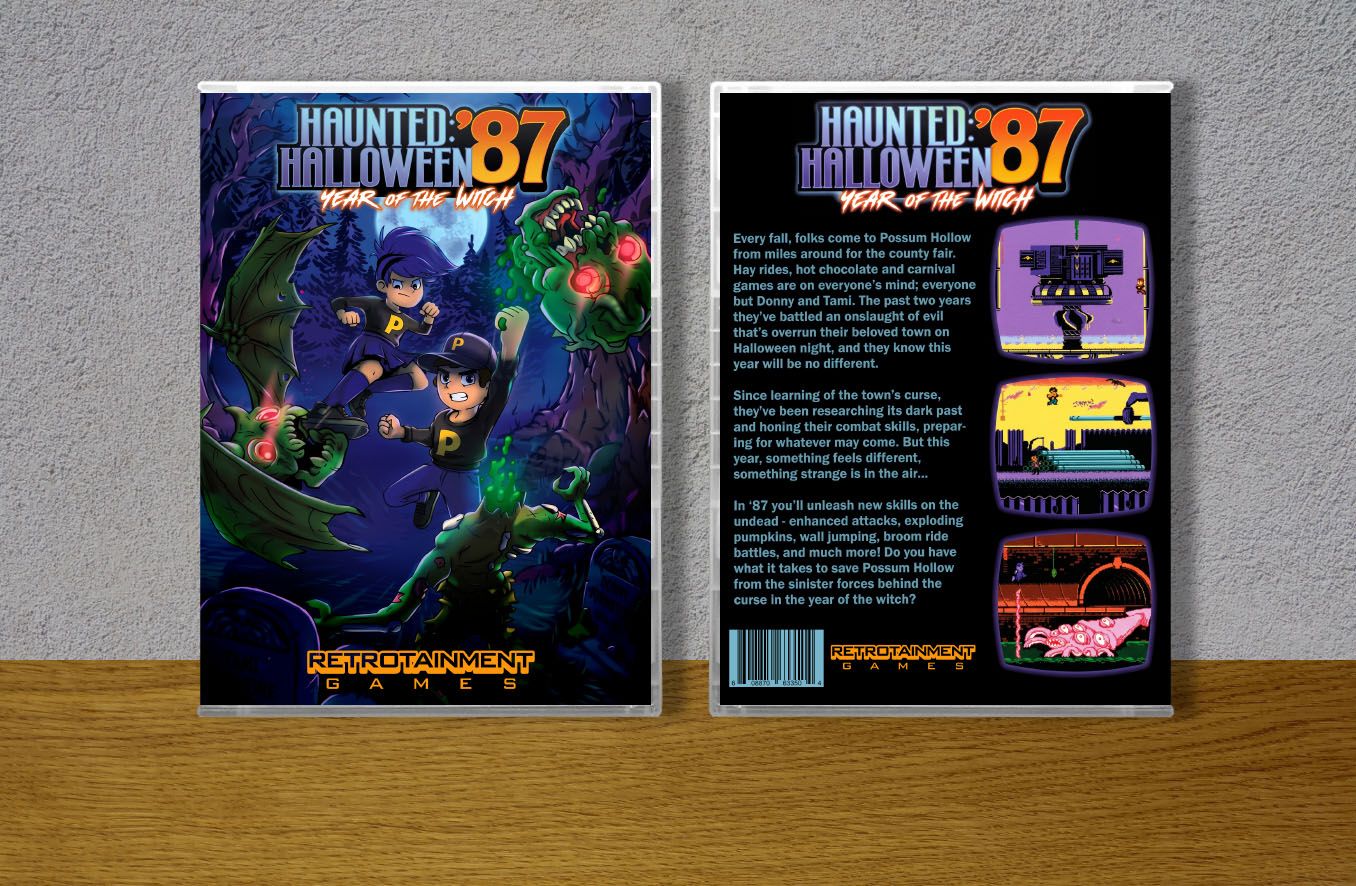 Haunted Halloween '87, Case Color: CLEAR (Transparent)