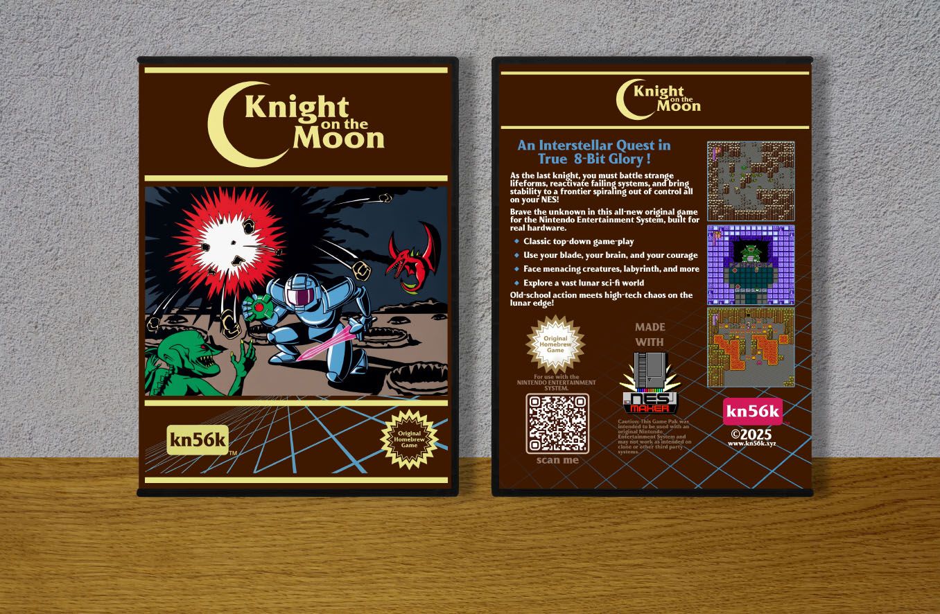 Knight on the Moon, Case Color: DARK GREY (OEM DS CASE COLOR)