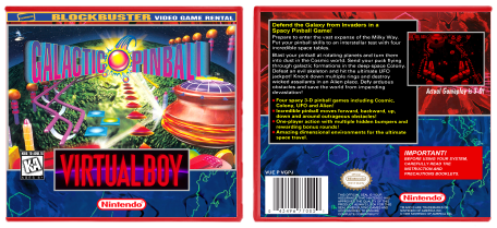 Galactic Pinball (Blockbuster)