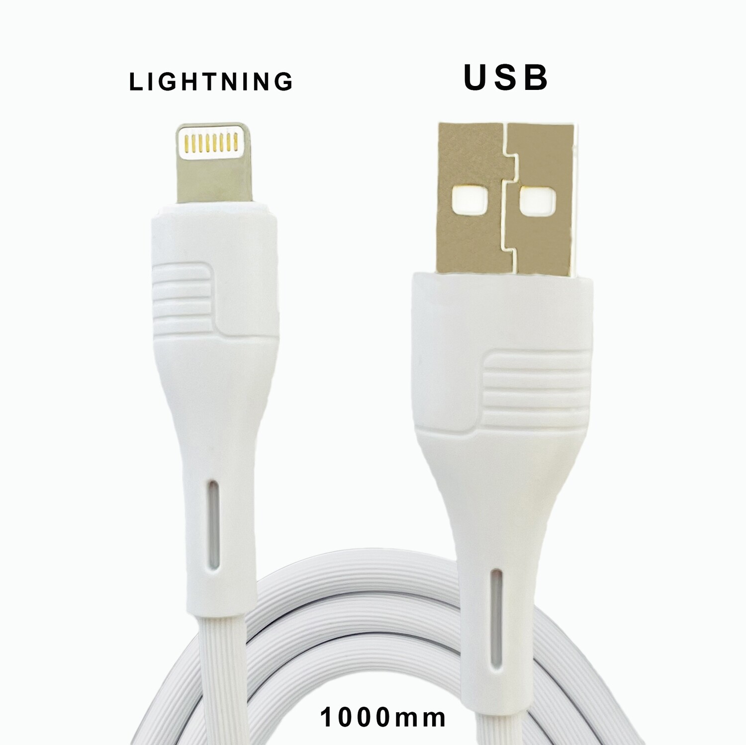 Кабель для мобильных устройств Buraxin CA04 Lightning - USB 1м  2.1 А