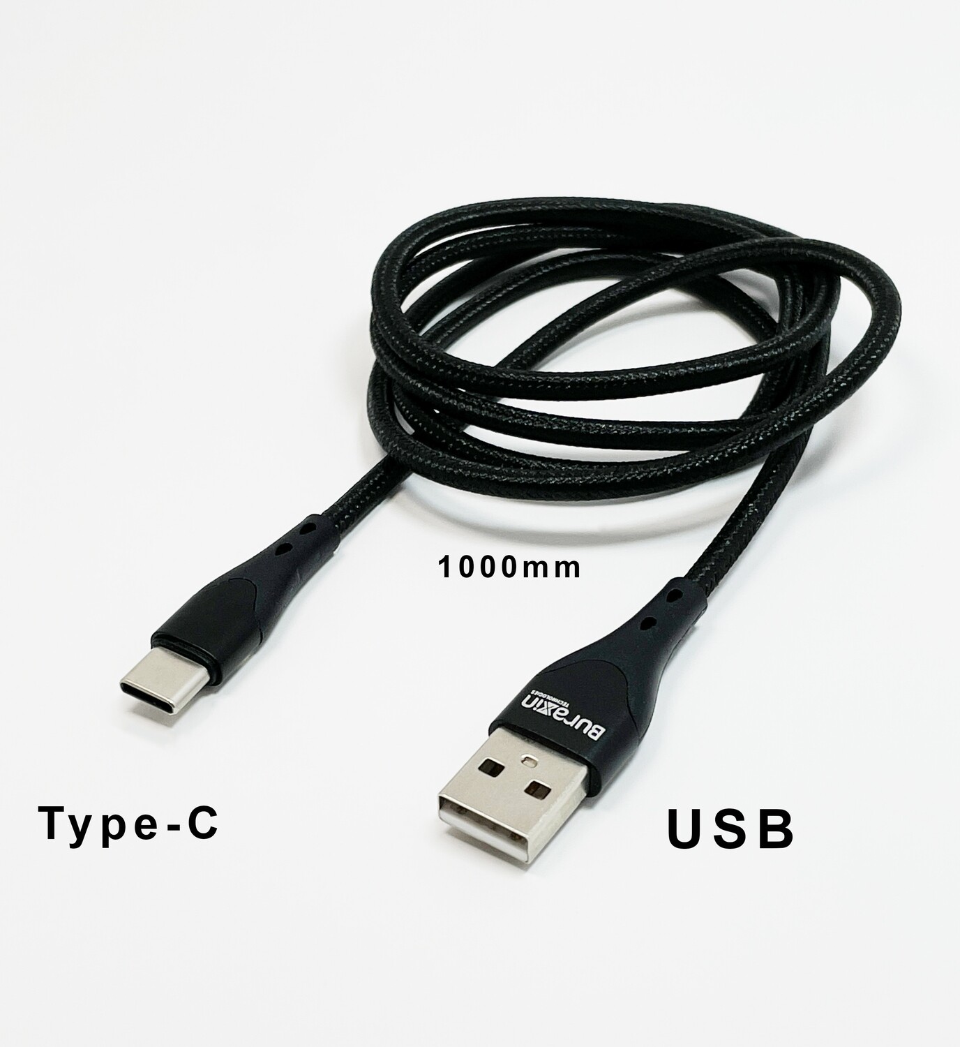Кабель для мобильных устройств Buraxin CA13 USB Type-C  1 м, 2.1 А