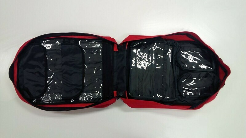 Red Softpack First Aid Backpack