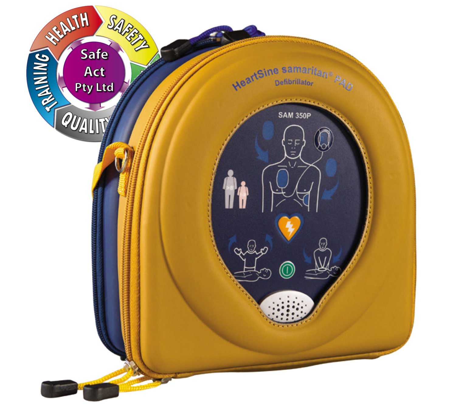 Samaritan PAD 350P Semi Automatic AED Defibrillator First Aid Kits