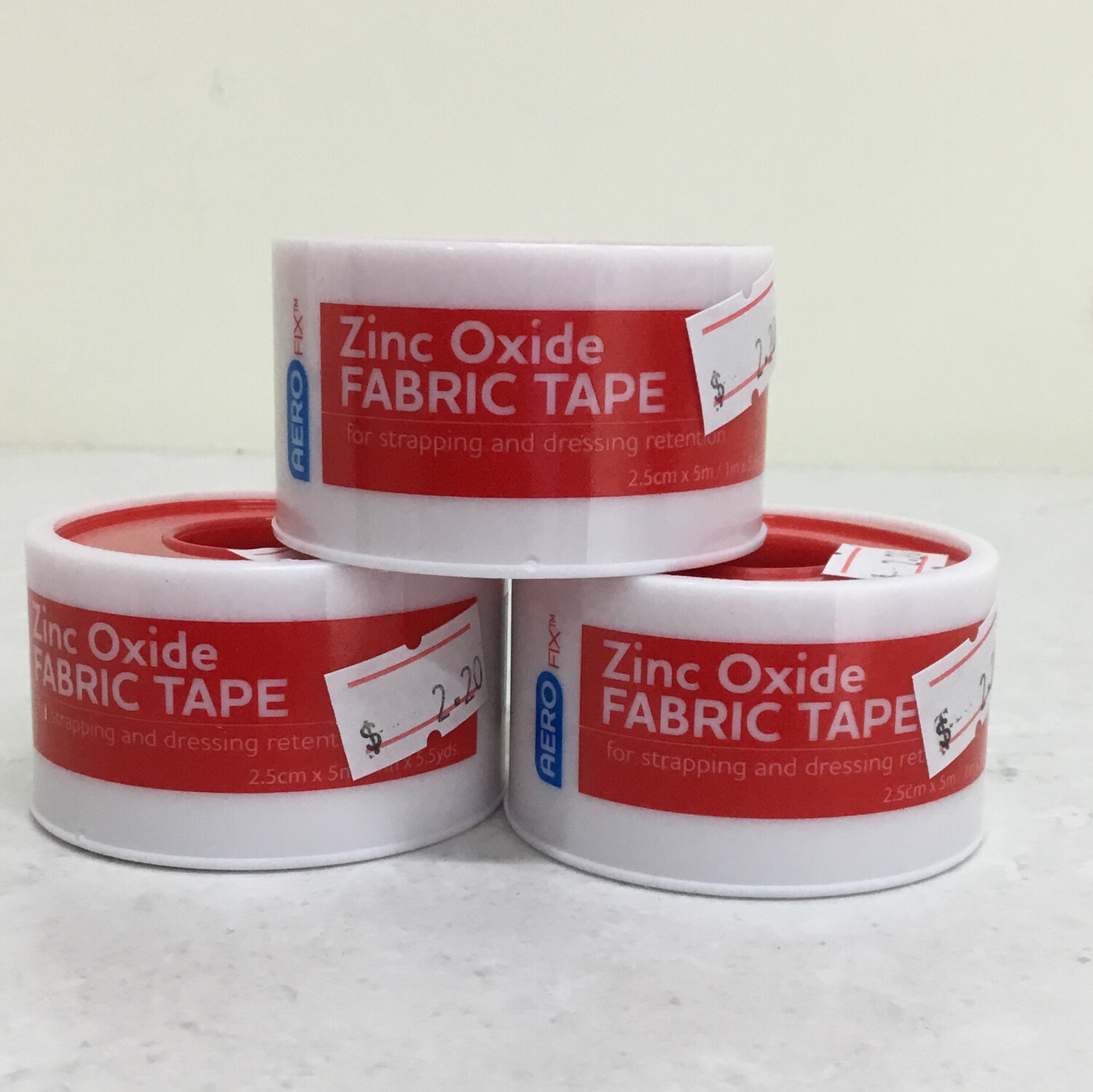 Zinc Oxide Fabric Tape