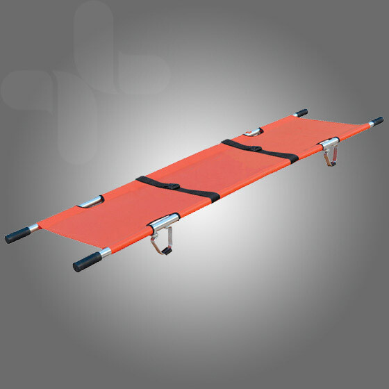 Alloy Single-Fold Emergency Pole Stretcher (folds width ways)