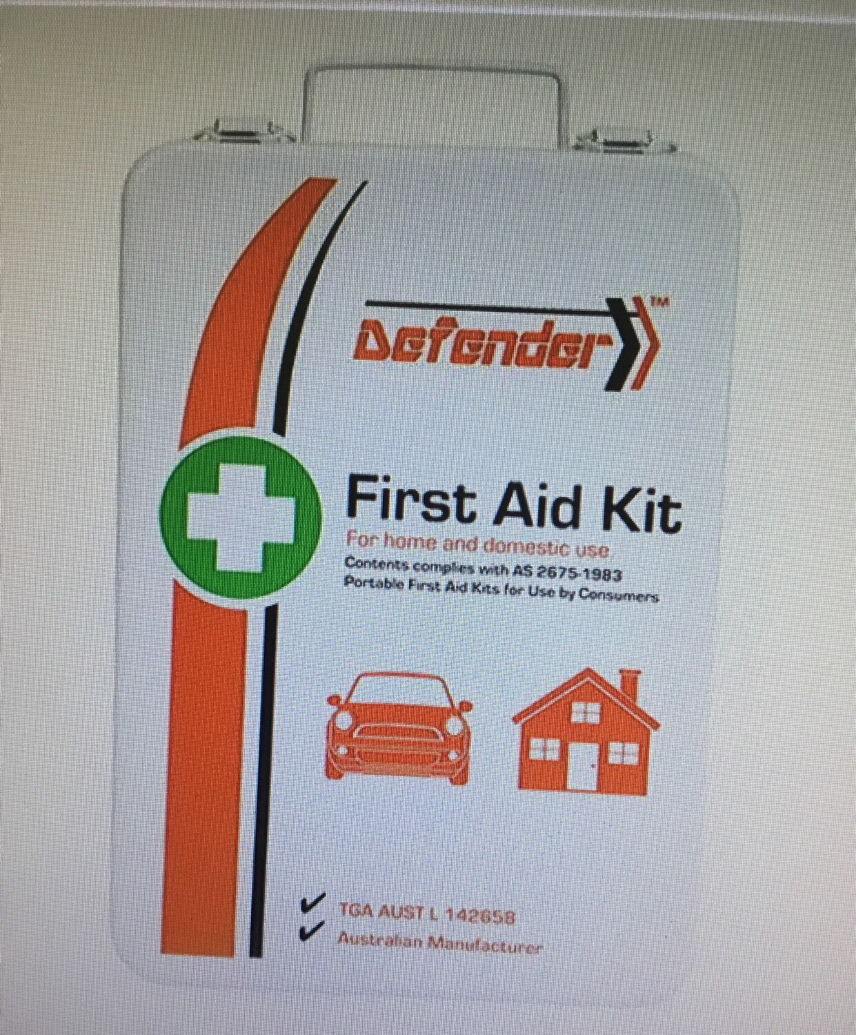 AFAK3M Metal First aid kit for home and car