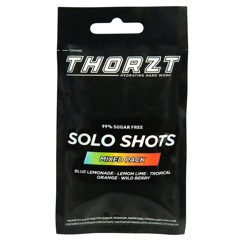 Thorzt Solo Shots - Mixed Pack of 5