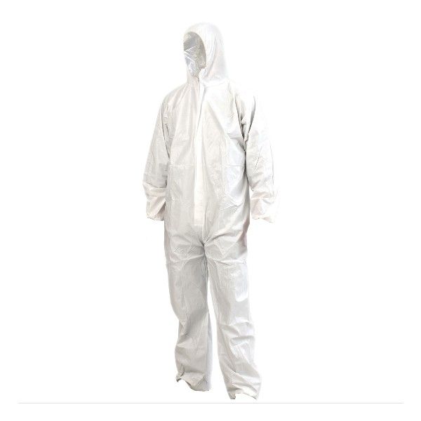 Prochoice DOWXL - Extra Large White BarrierTech Disposable General Purpose Coveralls