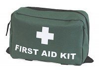 Green First Aid Bag Small