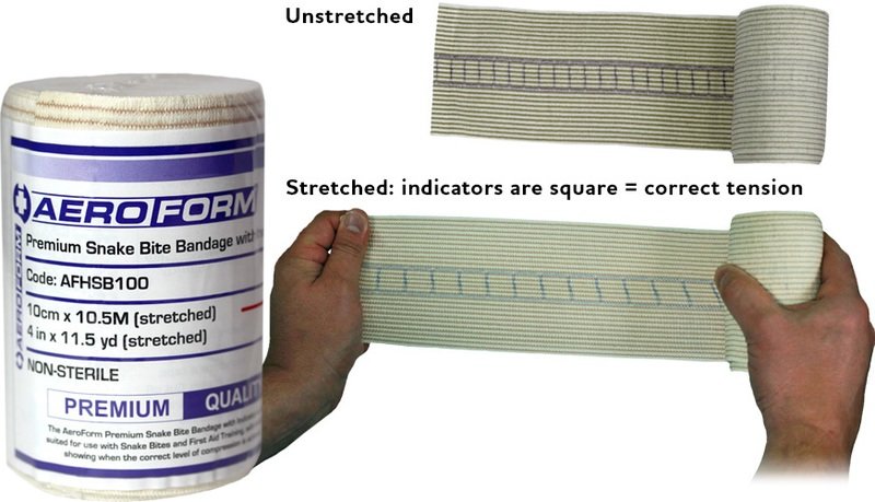 Premium Snake Bite Bandage With Indicator 10cm * 10.5Mtrs