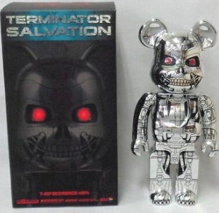 BE@RBRICK Terminator Salvation T-RIP 400％ Bearbrick 2009