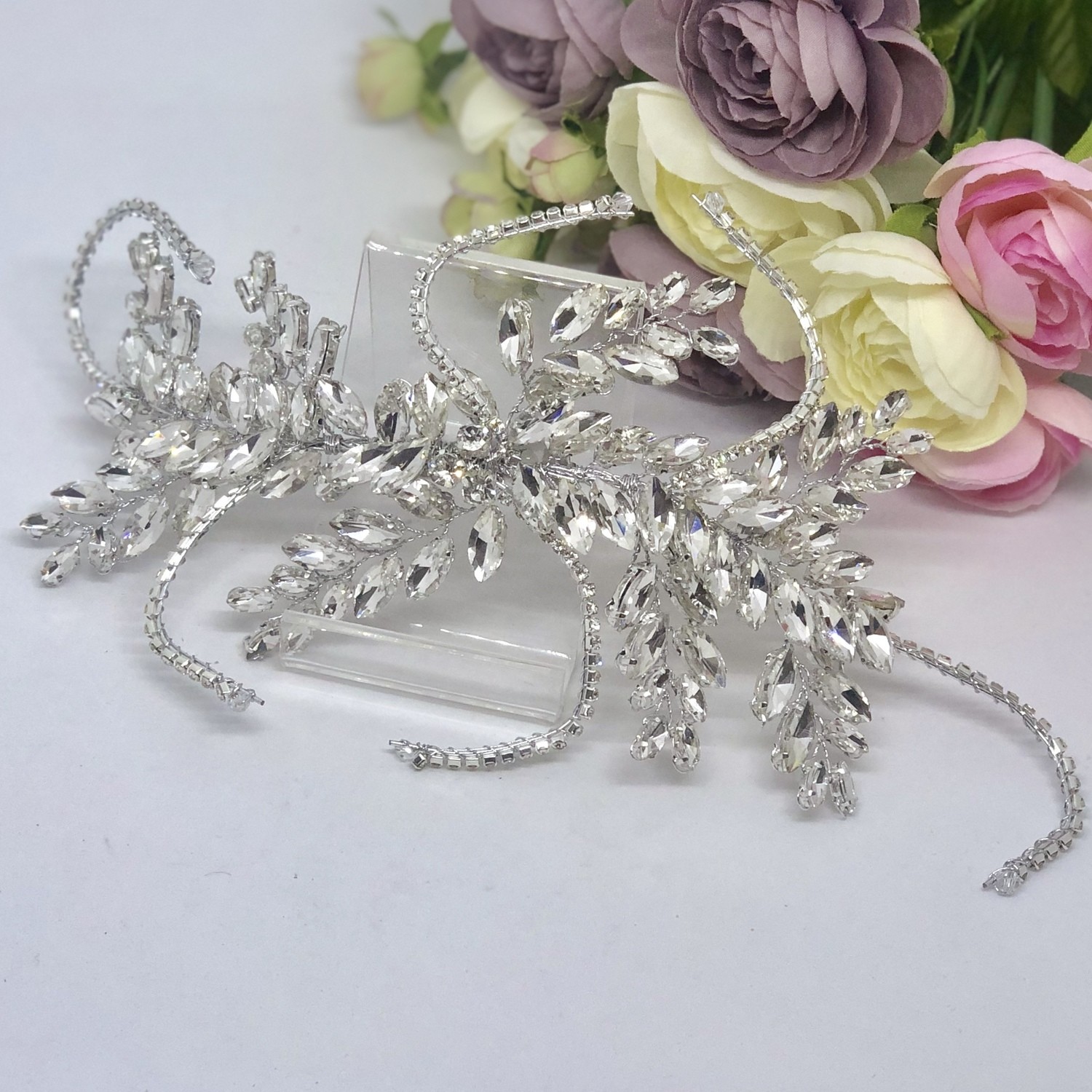 GATSBY - Crystal  Wedding Bridal Head Piece
