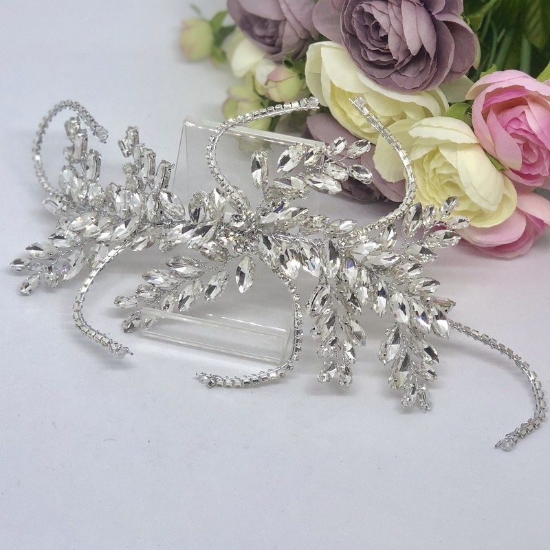 GATSBY - Crystal  Wedding Bridal Head Piece
