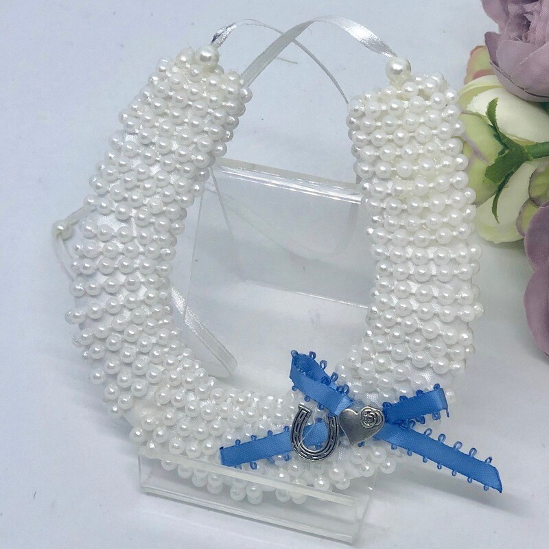 PERSIA - Pearl Horseshoe Good Luck Charm
