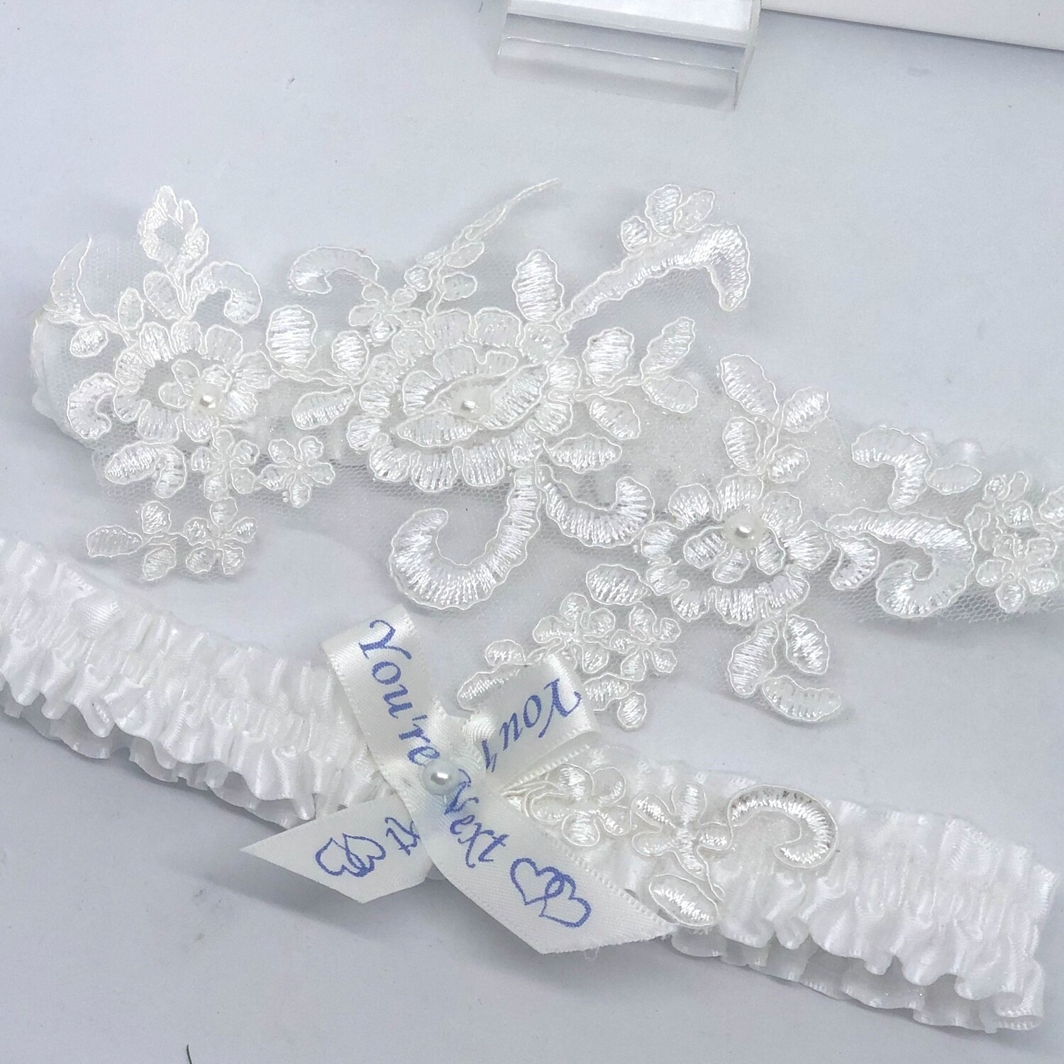 WILLOW - Glamorous Bling Bridal Wedding Garter