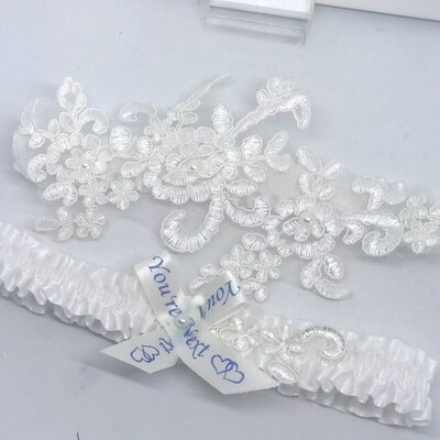 WILLOW - Glamorous Bling Bridal Wedding Garter