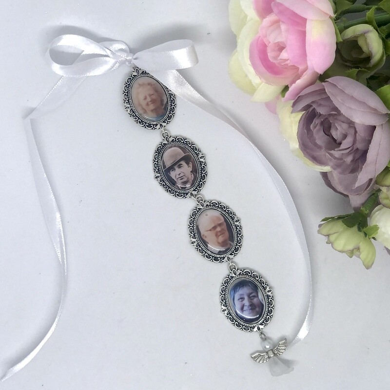 ELOISE AS 4 - Antique Silver Bouquet Memory Charms