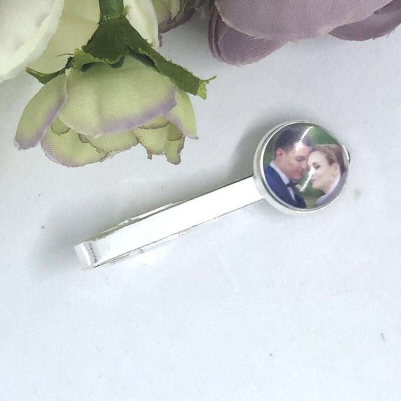 MICHAEL -  Memory Charm Tie Clasp Silver