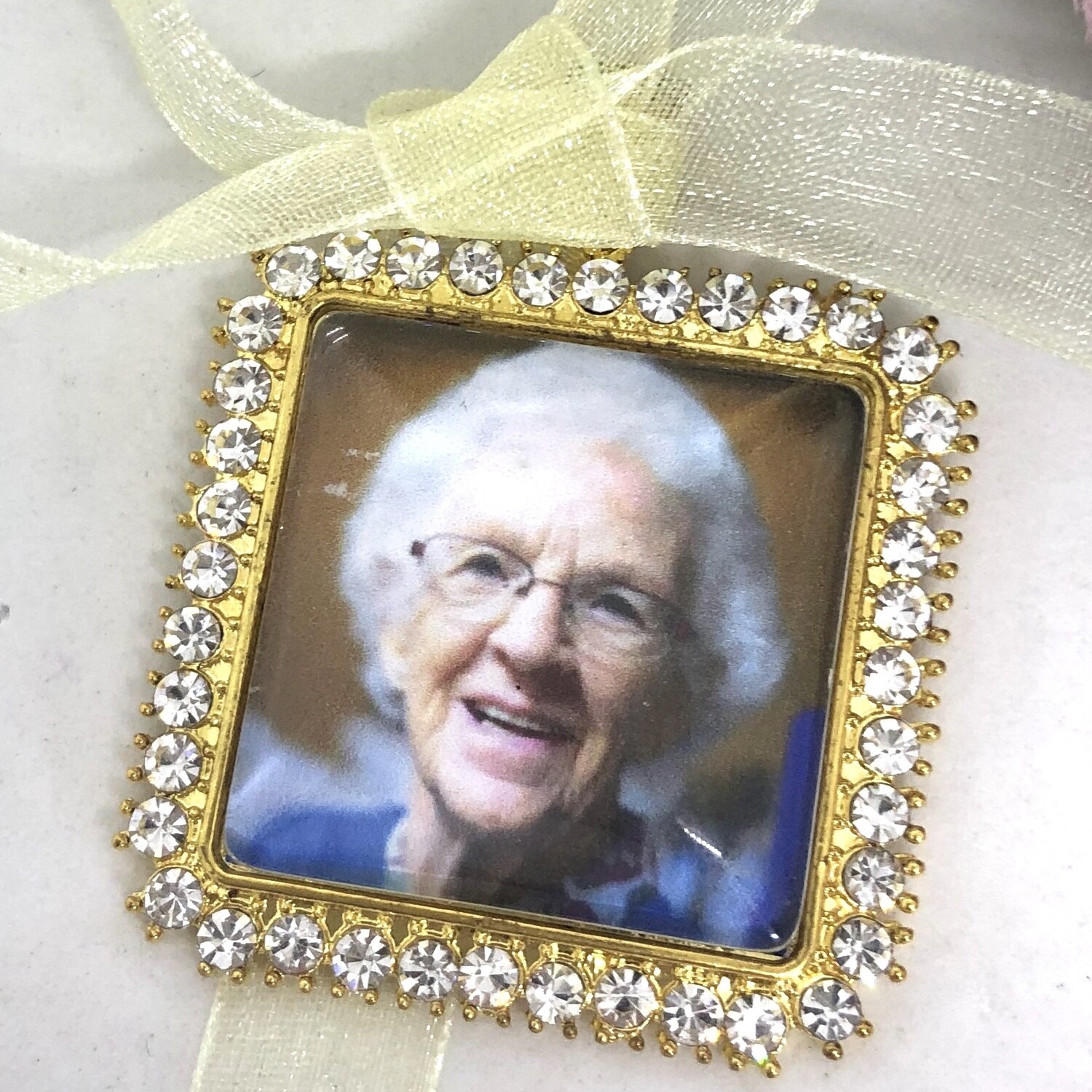 DIANA GOLD - Gold Bling Bridal Memory Charm