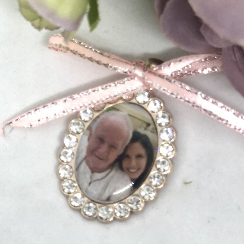 JULIET ROSE - Oval Bling Bridal Memory Charm