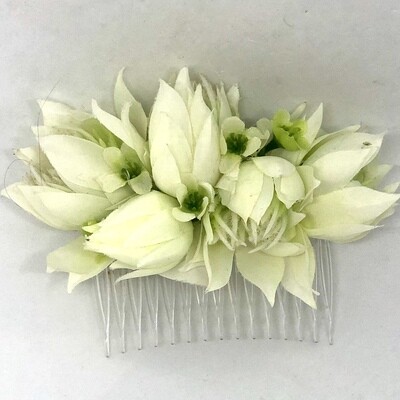 Artificial Flower Combs