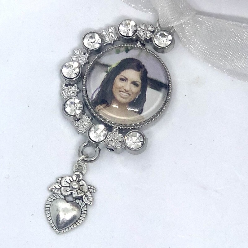 LILY - 20mm Silver Round D/S Memory Charm