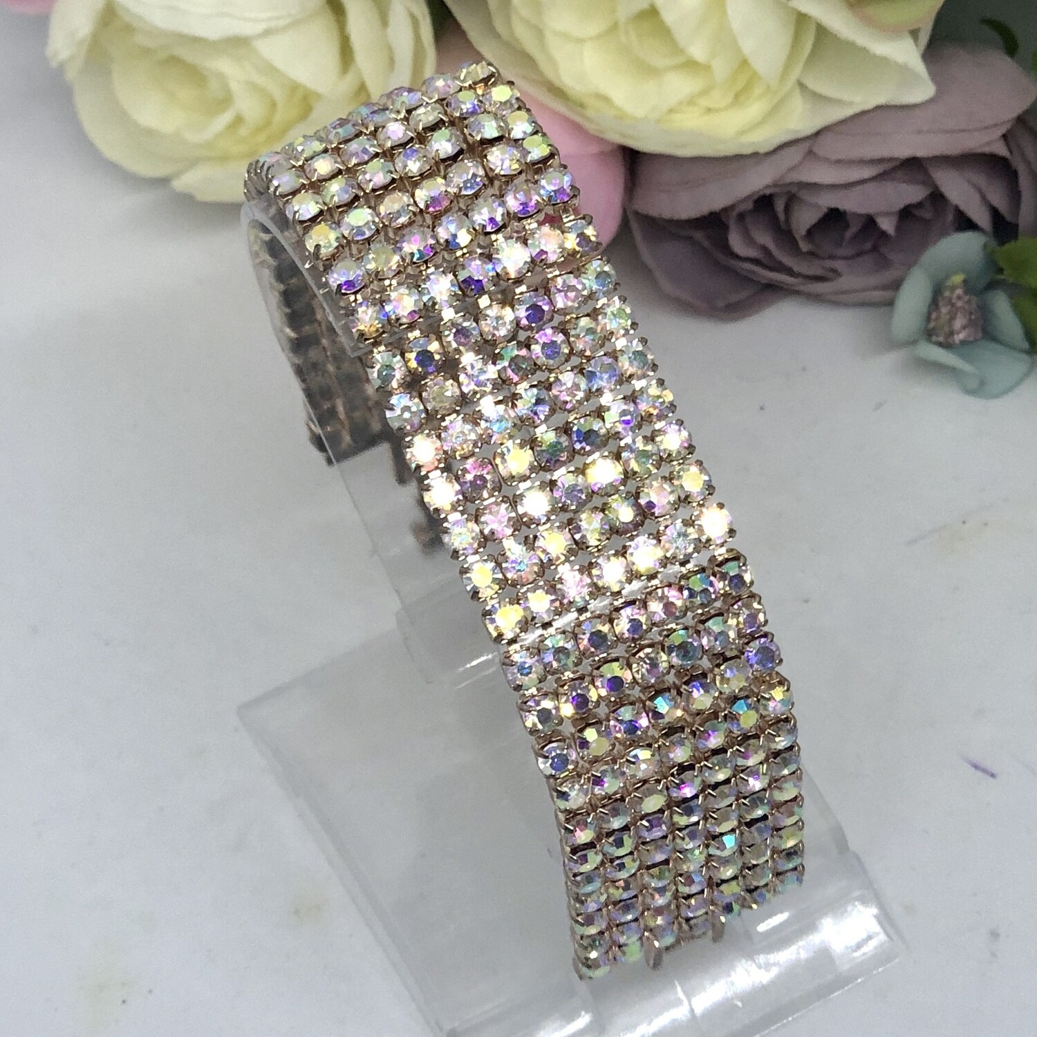 WENDY - Rose Gold Wedding Bridal Bracelet