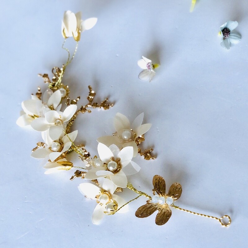 BRITTANY - Crystal Bridal Wedding Head Piece