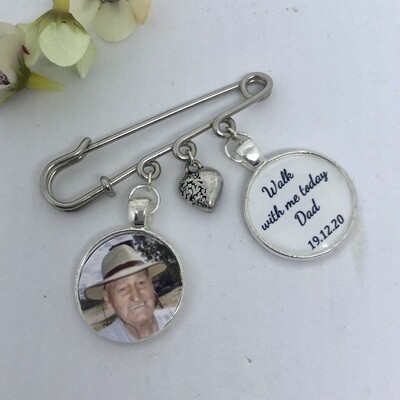 DONNA - Silver Bling Memory Charm Pin