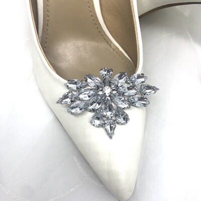 ESME - Bling Bridal Shoe Clips
