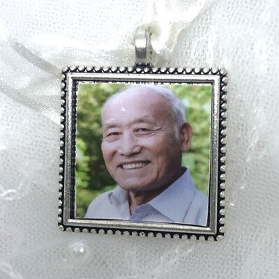 ABIGAIL - Silver Square Bouquet Memory Charm