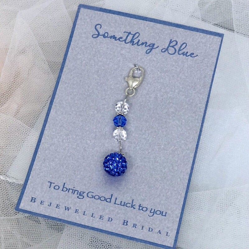 SUNSHINE - Something Blue Good Luck Charm