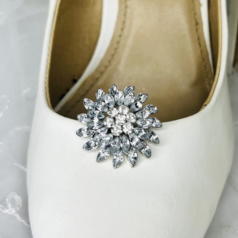 GABBI - Sparkling Crystal Shoe Clips