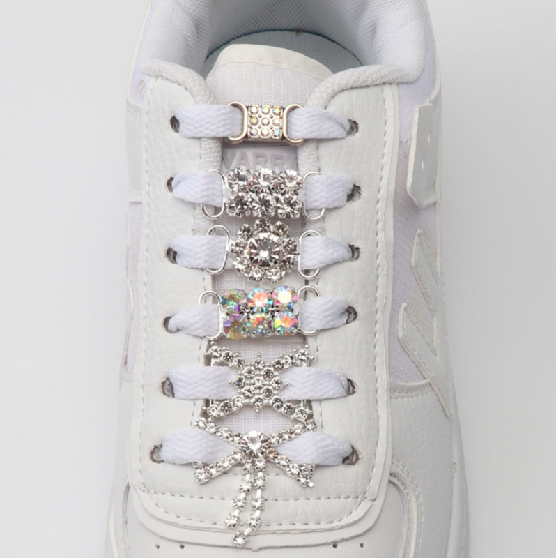 SNEAKER BLING -  Pair of Bridal Shoelace Buckles