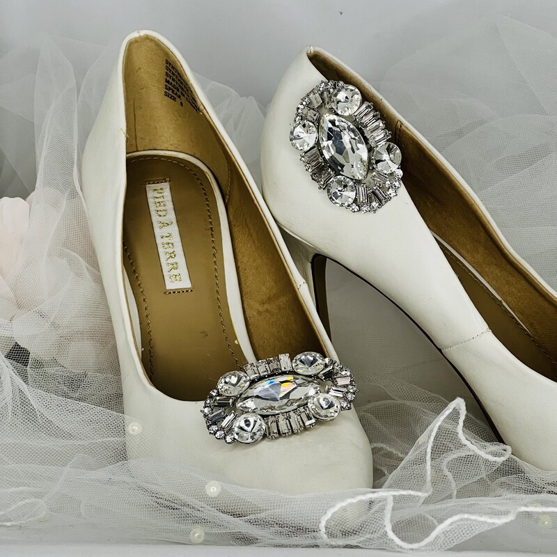 OAKLEIGH - Crystal Wedding Bridal Shoe Clips
