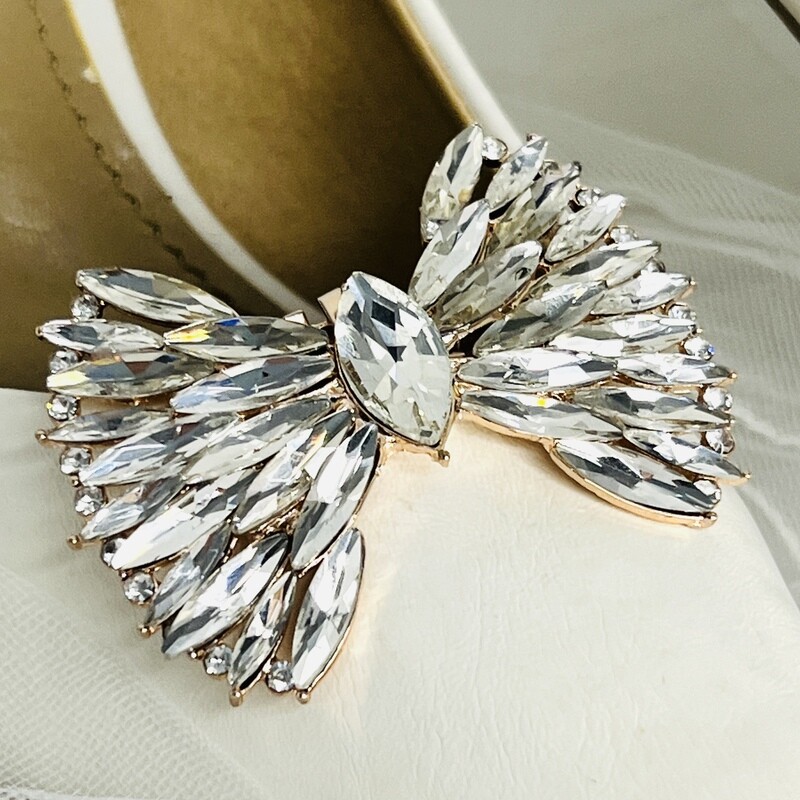 VALENTINA ROSE - Crystal Wedding Bridal Shoe Clips