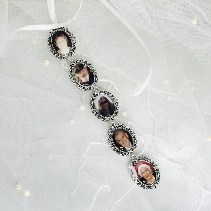 ELOISE AS 5 - Antique Silver Bouquet Memory Charms