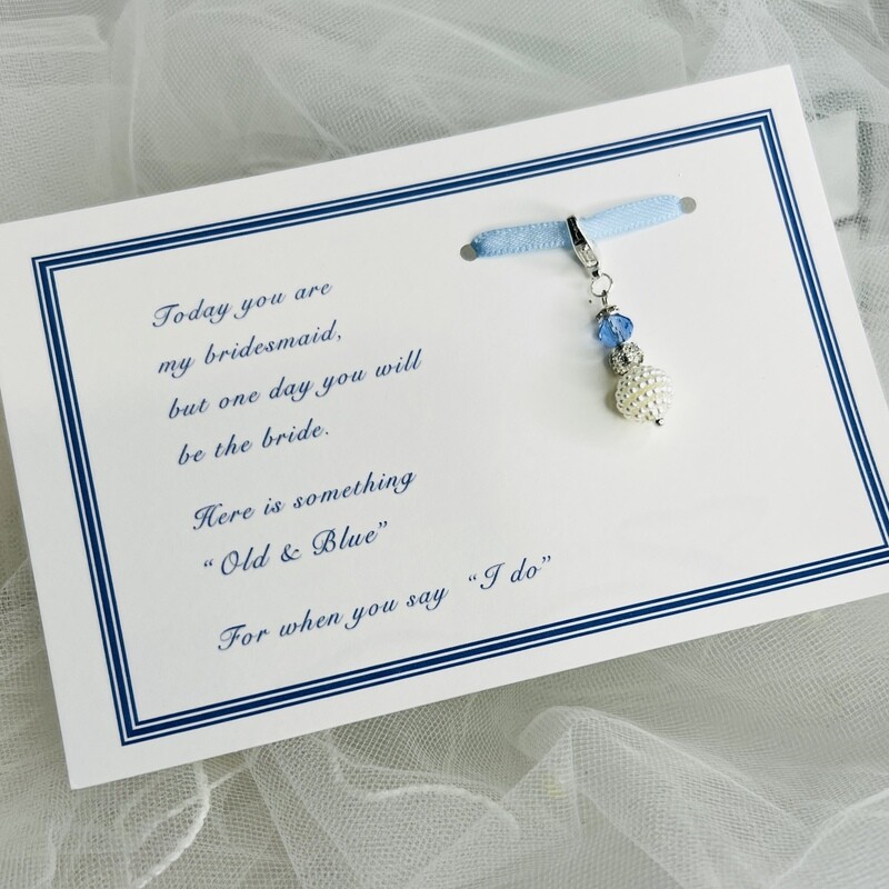 KATERINA  - Something Blue  Bridesmaid Gift