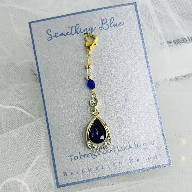 TRINNY GOLD - Something Blue Good Luck Charm