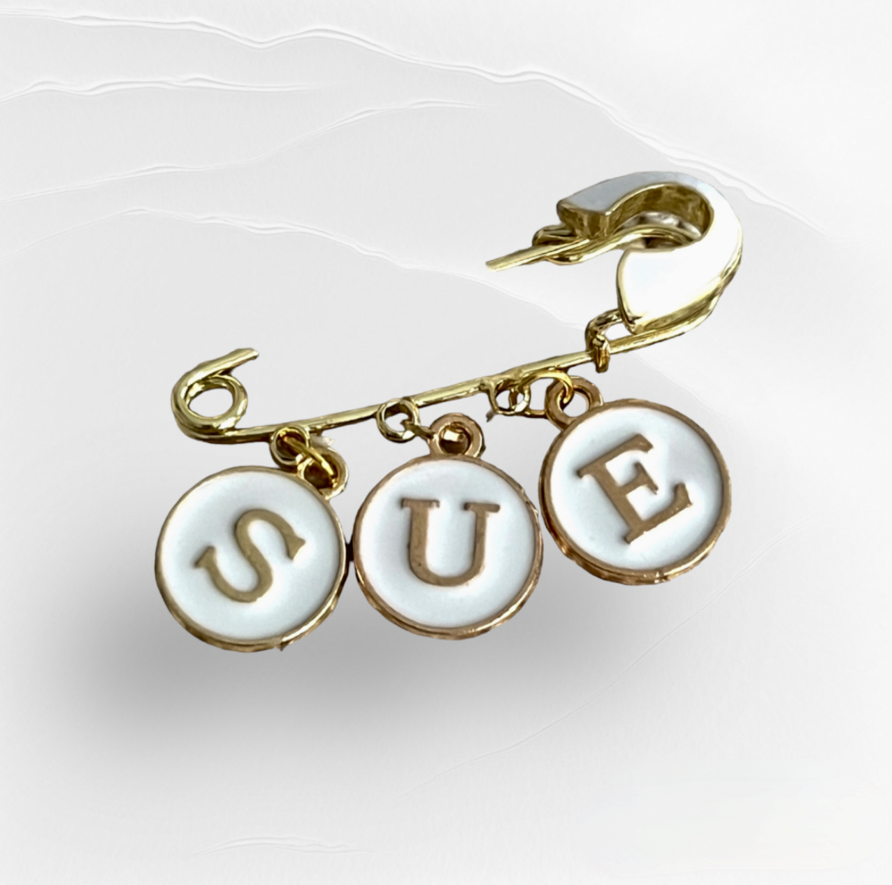BEAU WHITE - Baby Name Keepsake Pin