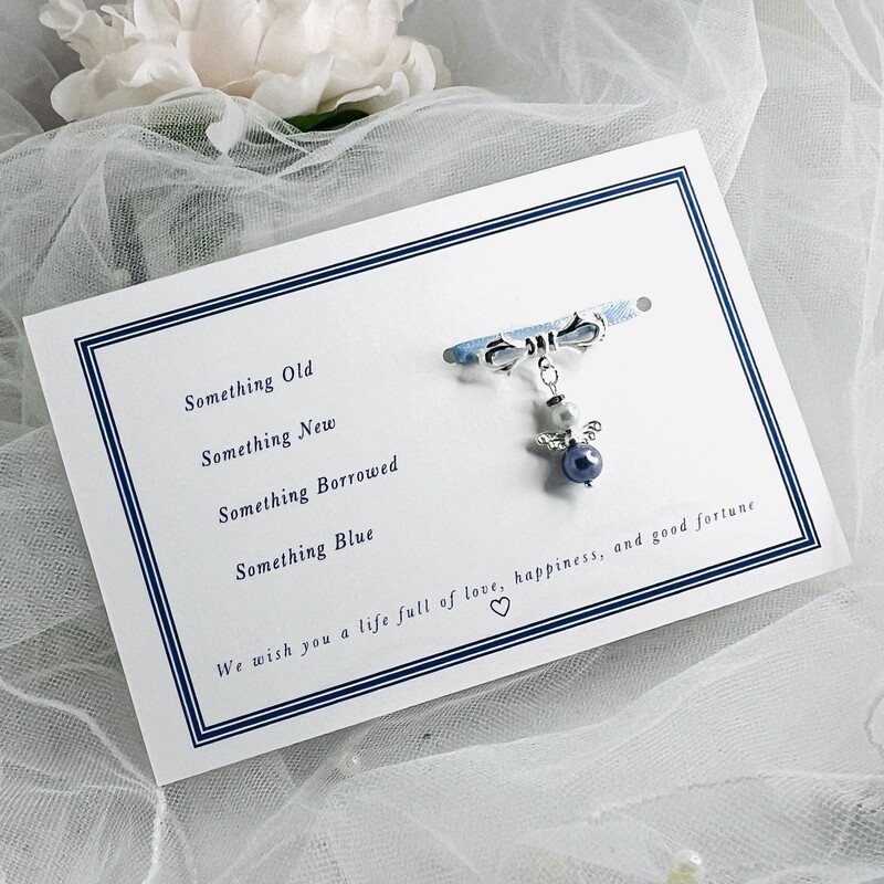 NATASHA  - Something Blue Angel Brides Gift