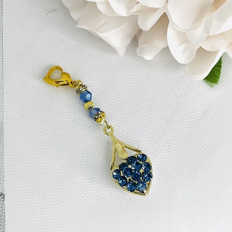 BETH- Something Blue Good Luck Charm