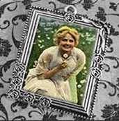 SONYA - Large Antique Silver Memory Charm