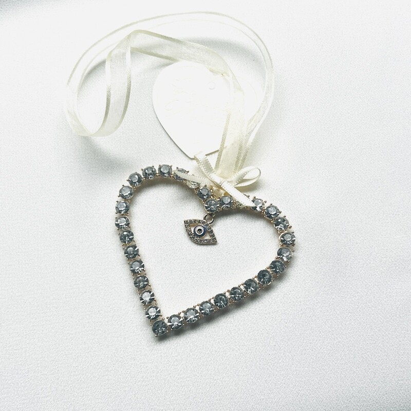 ALLEGRA GOLD - Bling Heart Good Luck Charm
